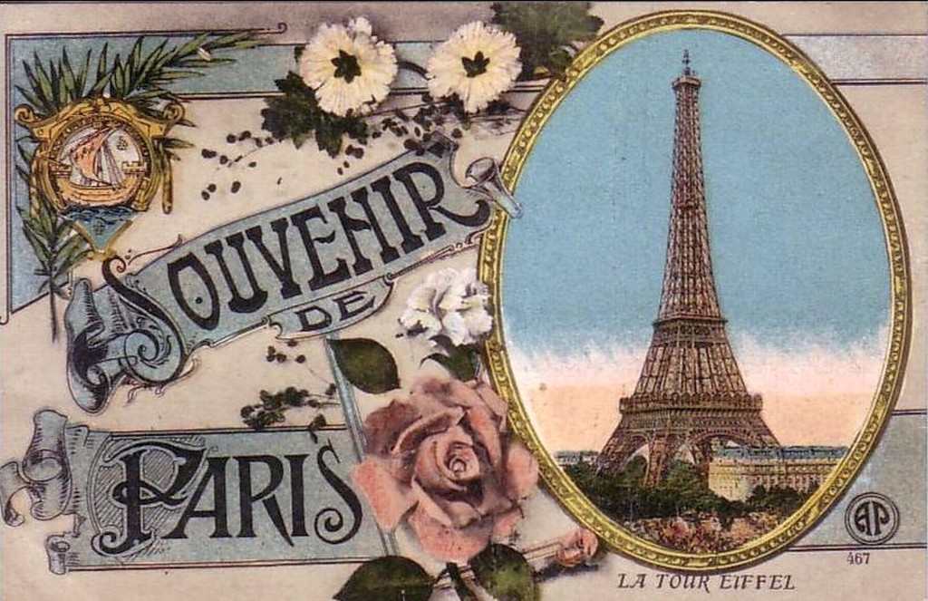 Envoyer une Carte postale. | Paris-1900