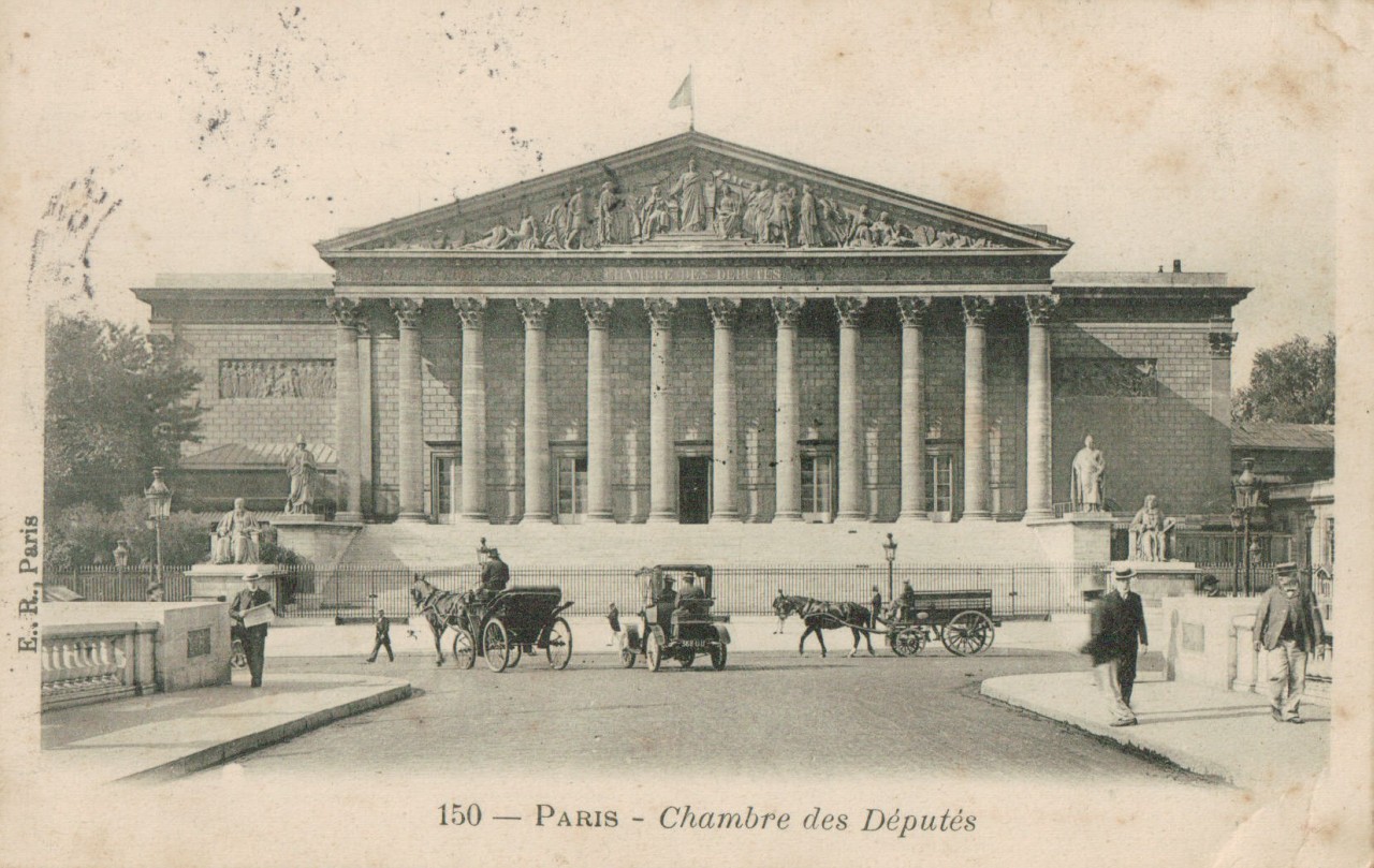Assemblée Nationale - vue côté Seine.